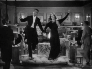 Cary Grant and Katharine Hepburn in Holiday